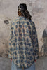 Pleated Floral Shirt