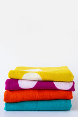 Wool Fringe Throw Turquoise