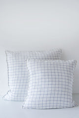 Linen Check Cushion