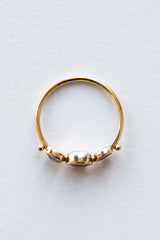 Simple 3 Stone Ring