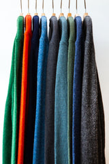 Cashmere Crew Rust