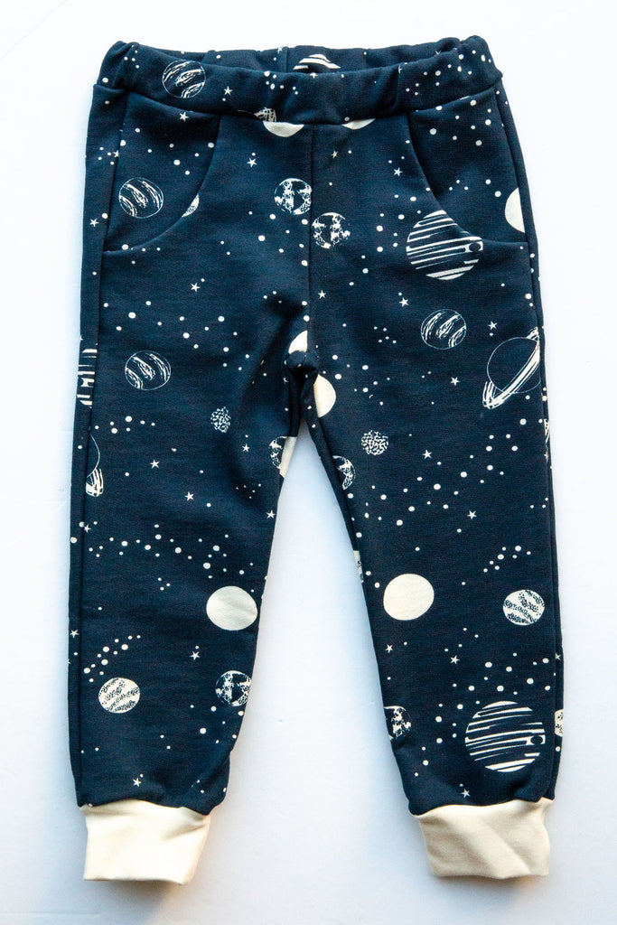 Planets Night Sky Sweatpants