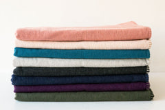 Sylt Solid Stitch Blanket Taupe