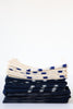 Grid Ikat Indigo Napkin