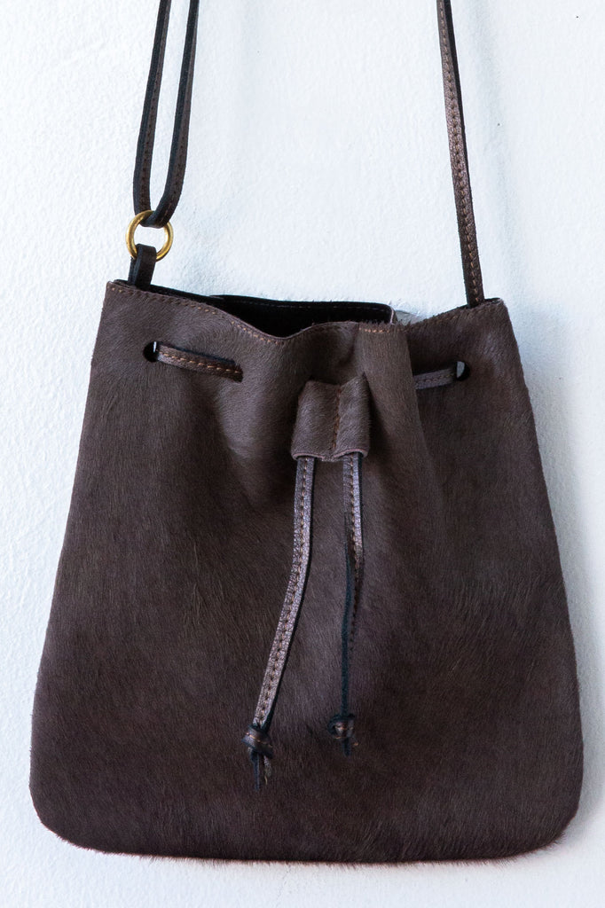 d/e goods grey pony bag