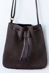 d/e goods grey pony bag