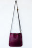 d/e goods cranberry pony bag