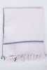 Raag White/ Blue Towel