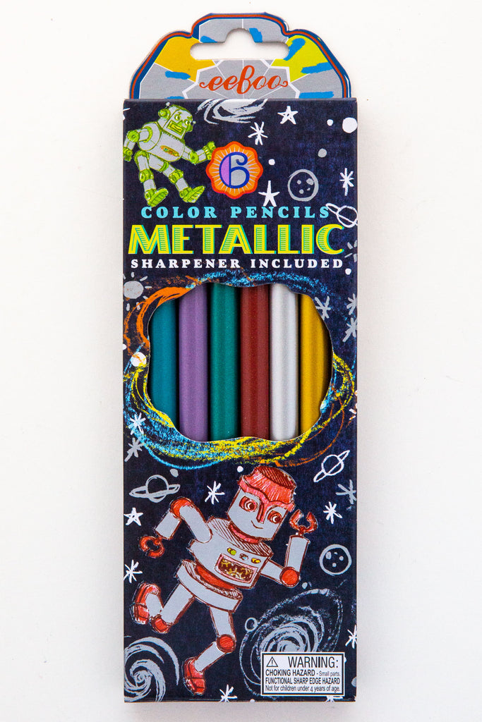 Robot Metallic Pencils