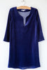 Verushka Dress, Deep Blue