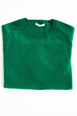 Cashmere Raglan Crew