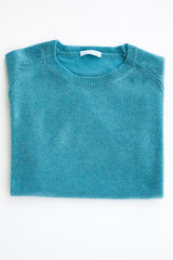 Cashmere Raglan Crew