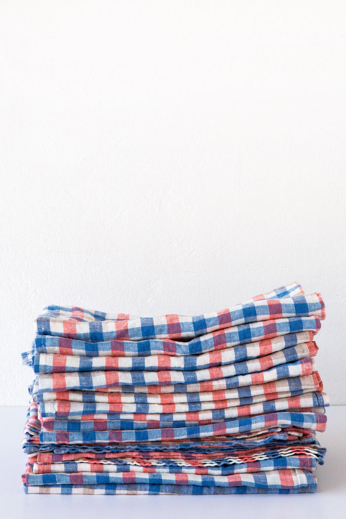Linen Gingham Napkin