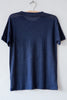 lost & found navy linen short sleeve tee
