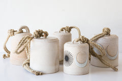 Mquan white round bell