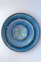 Peacock Stripe Plate