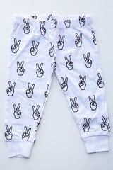 Eight Thousand Miles Peace Pajama Set