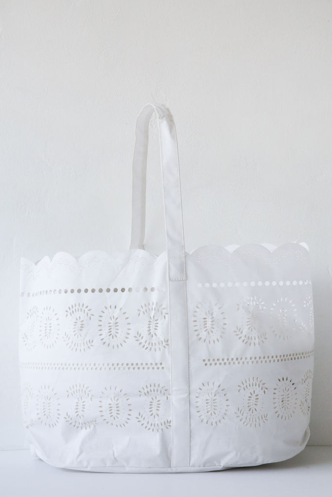 khadi & co large lace tote