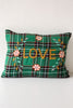 Love Plaid Cushion