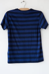 lost & found indigo/navy stripe small tee