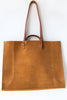 Cowhide Basket Tote