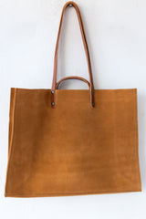 Cowhide Basket Tote