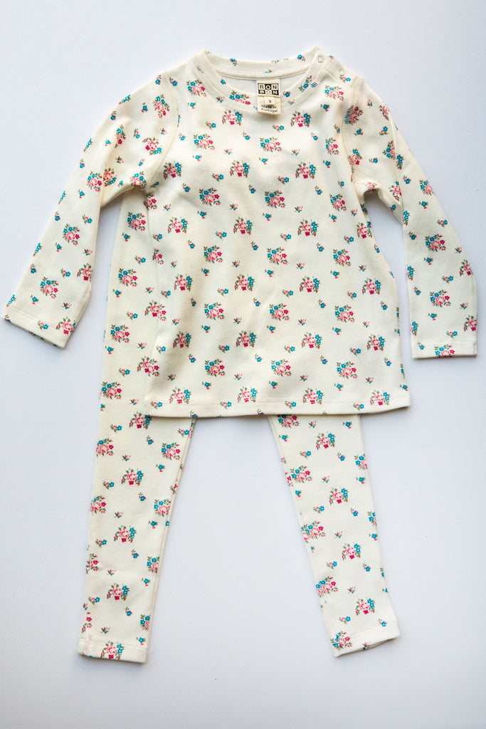 BonBon Fleurs Tardivef  PJ Set